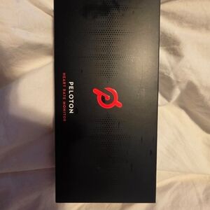 Peloton Black and Red Heart Rate Monitor